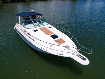 GET 1HR FREE Beautiful Searay 300 Party Boat