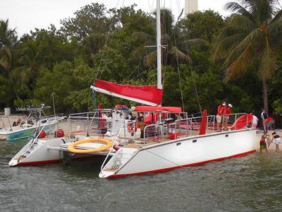 Catamaran your day away!