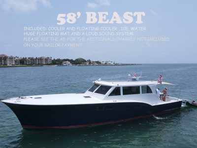 58′ BEAST – 1 FREE HOUR MONDAY – THURSDAY!!